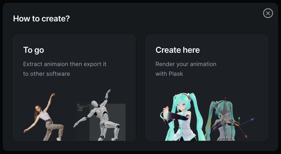 Select Mode Options